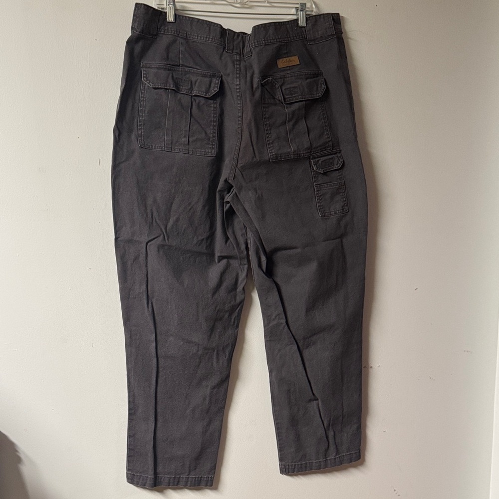 Cabela's Charcoal Cargo Pants for Men - Picture 3 of 7